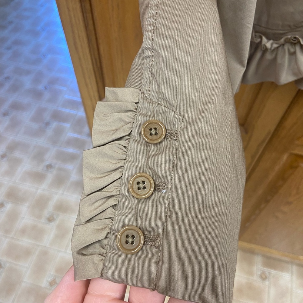 JCrew Ruffle Blazer - Picture 6 of 7